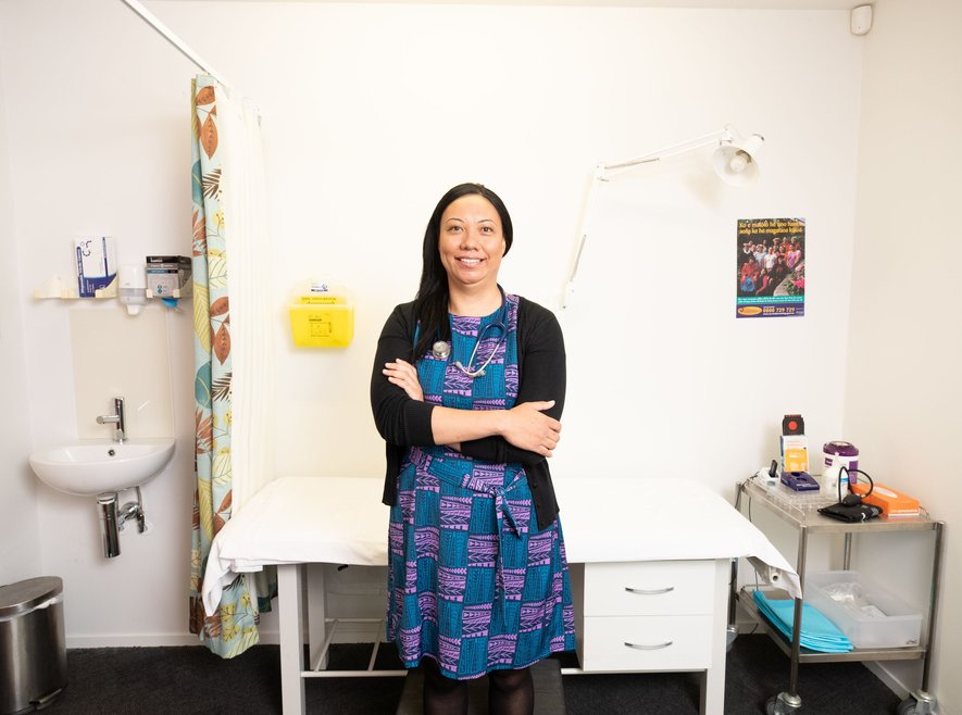Dr Mary Toloa in her consultation room