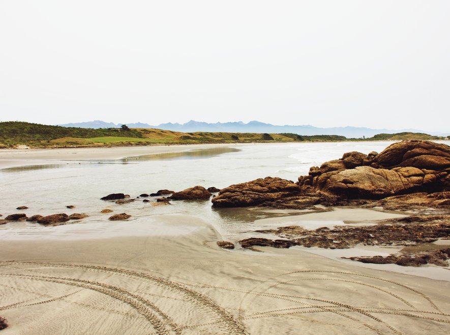 Kawatiri Beach Reserve near Westport in South Island West Coast